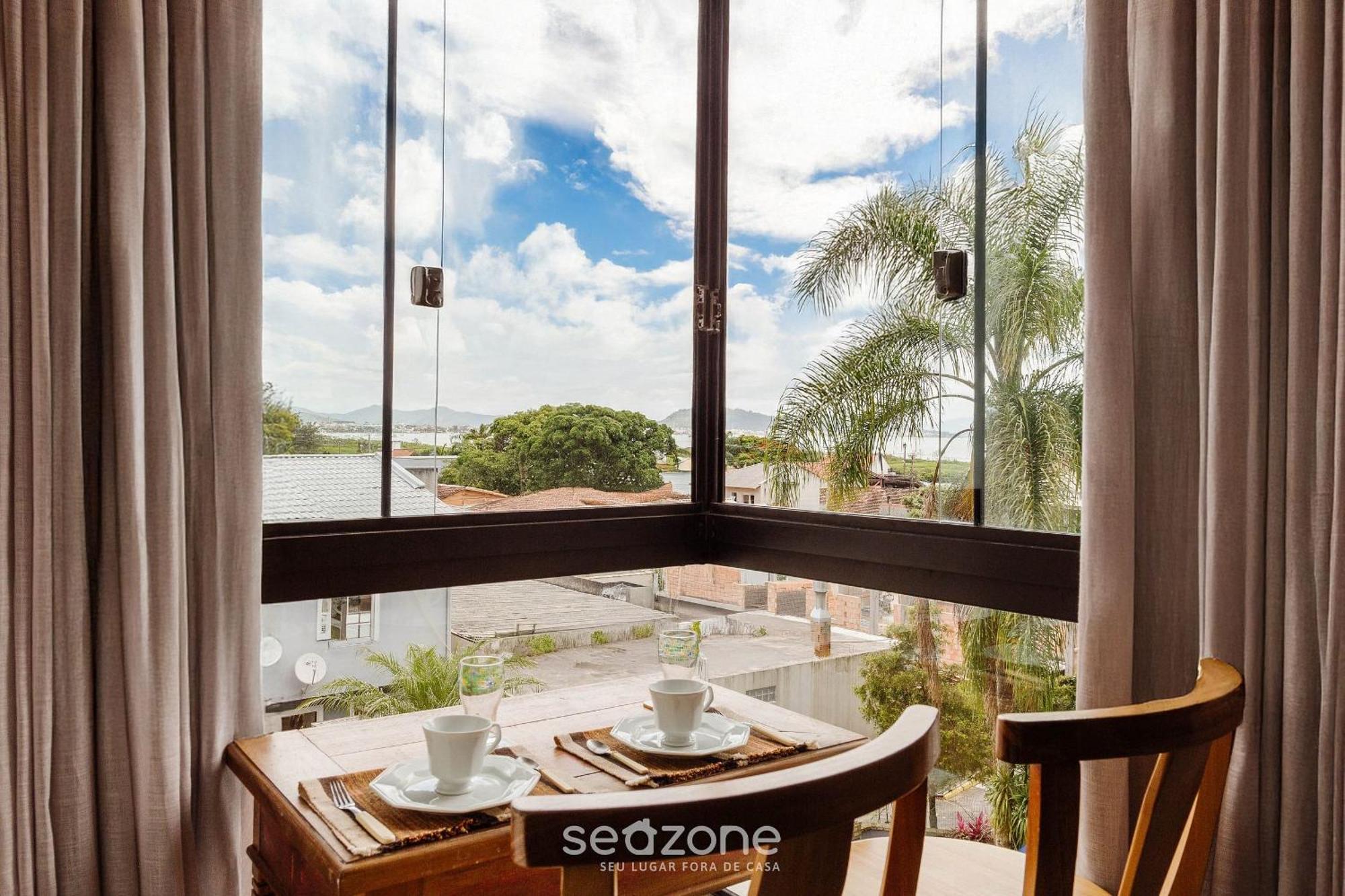 Apto Com Varanda E Vista Mar Em Floripa | Gvm133 Florianopolis Ngoại thất bức ảnh